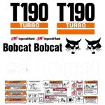 Stickerset Bobcat T190 Turbo