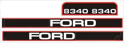 Decal Kit Ford 8340