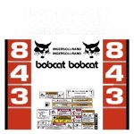 Stickerset Bobcat 843 Ingersoll Rand