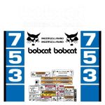 Stickerset Bobcat 753 Ingersoll