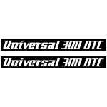 Stickerset Universal 300 DTC