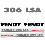 Stickerset Fendt 306 LSA Farmer