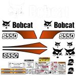 Stickerset Bobcat S550