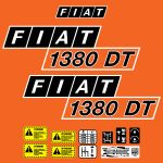 Stickerset Fiat 1380 DT