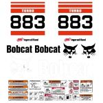 Stickerset Bobcat 883 Turbo