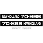 Stickerset Ford / New Holland 70-86S
