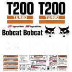 Stickerset Bobcat T200 Turbo