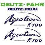 Stickerset Deutz Agrotron K 90, 100, 110, 120, 430