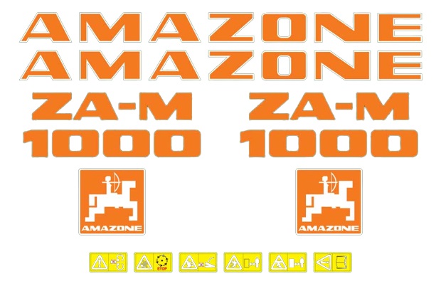 Sticker AMAZONE ZA-M 1000