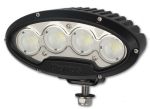 LED Work Light Oval, 4000 Lumens, Beam Angle: 40° Spotlight