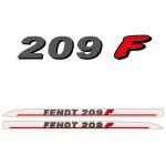 Stickerset Fendt 209 F
