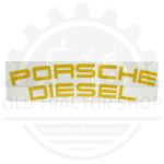 Aufkleber sitz Porsche Diesel